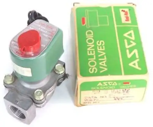 ASCO 8215B 30 SOLENOID VALVE 8215B30 PIPE: 3/4 VOLTS: 12