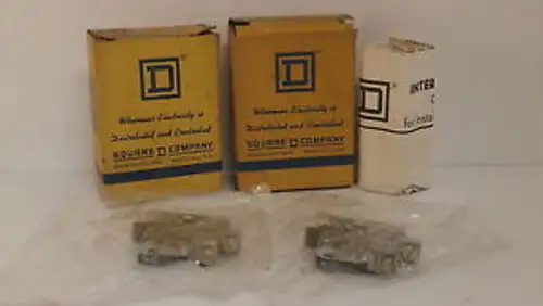 SQUARE D INTERLOCK-SET OF 2- 9999 SX-12 NC / PACKAGE