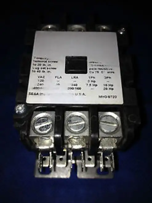 Esab 673458 Contactor 3P 40A 115Vac