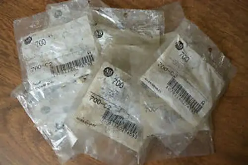 (12) Allen Bradley Front Deck Contact Cartridges 700-C2 Series A