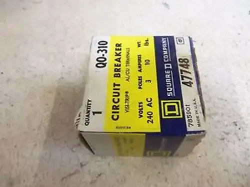 SQUARE D Q0-310 CIRCUIT BREAKER