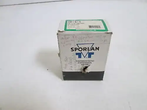 SPORLAN THERMOSTATIC EXPASION VALVE CV-5-C