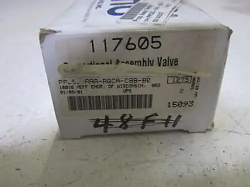 Mac Ppc5C-Aaa-Agca-Cbb-Bo Air Valve 100Psi