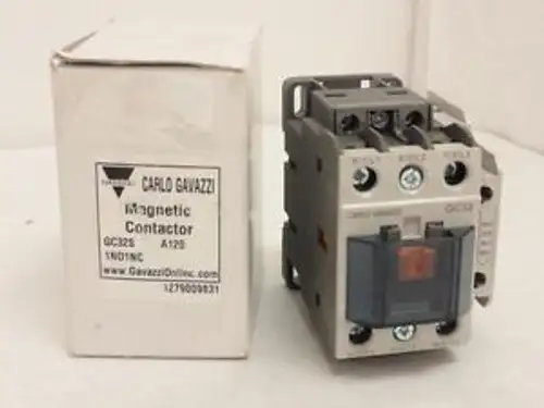 143920 In Carlo Gavazzi GC32SA120 Contactor 32A 3P 600V Coil: 120VA