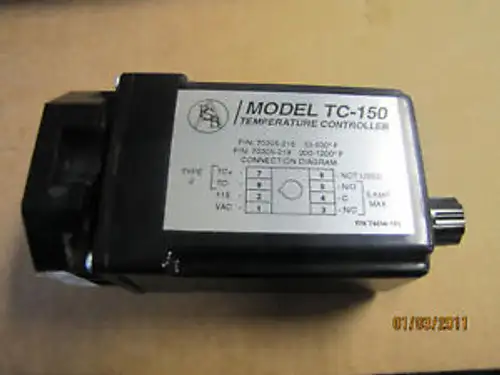 PSB TC-150 TEMPERTURE CONTROLLER 70305-218 70305219