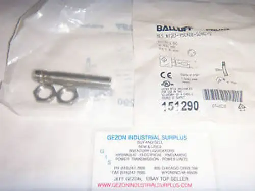 Balluff BES-M12E1-PSC40B-S04G-S Proximity Inductive Switch