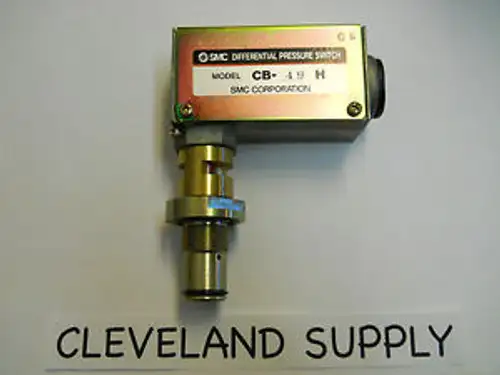 SMC CB-49H DIFFERENTIAL PRESSURE SWITCH IN PACKAGE