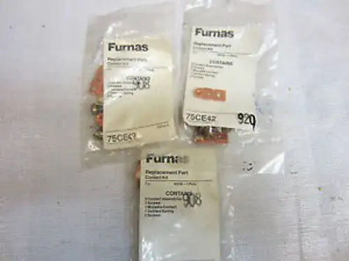 3 FURNAS CONTACT KITS 42CE-1 POLE