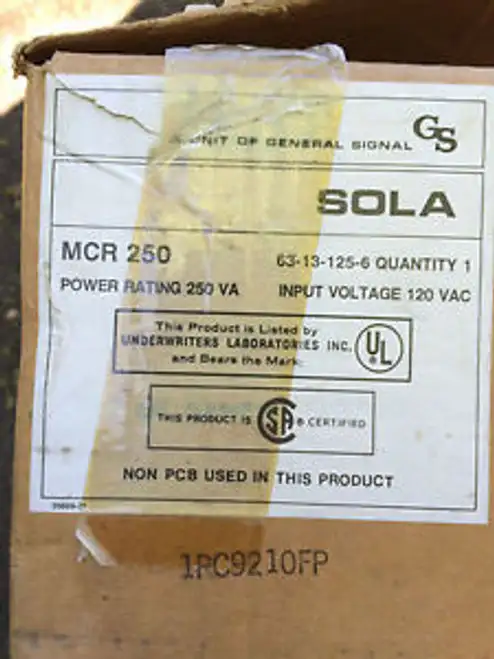 Sola MCR250 Power er