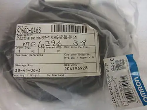 OMRON E2A-M12LN05-WP-B1-TP PROXIMITY SWITCH