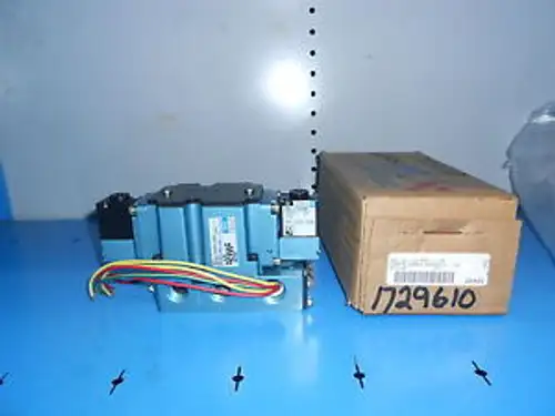 MAC 6521B-113-PM-111DA w/ PME-111DABE MANIFOLD SOLENOID VALVE ~