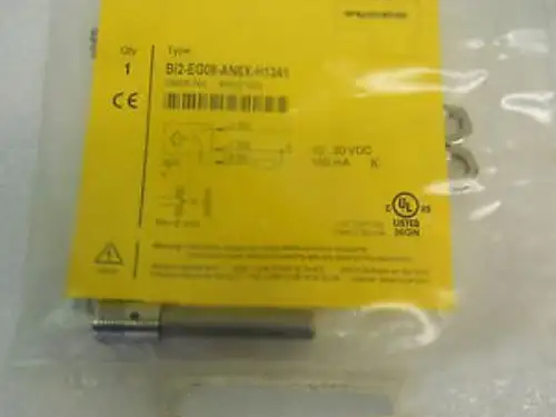 TURCK BI2-EG08-AN6X-H1341 PROXIMITY SENSOR P/N 4602160 2MM 10-30 VDC