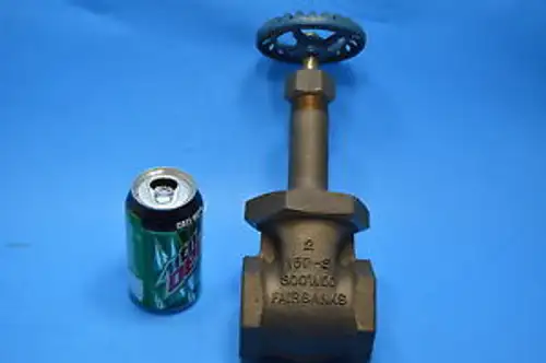 FAIRBANKS SOLID WEDGE VALVE U-0226 150-S 2 300 WOG