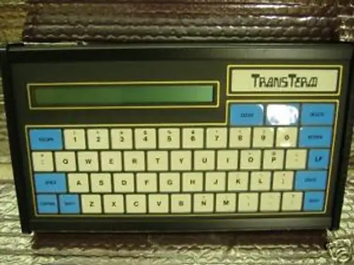 COMPUTERWISE TT6-00 TRANS TEAM OPERATOR KEYBOARD NOS CONDITION
