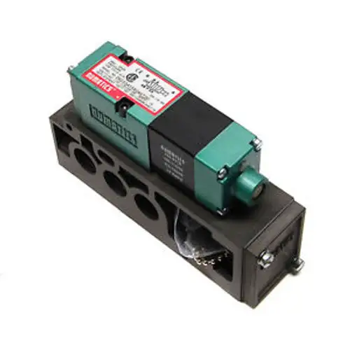 Numatics 082Ss415K046T30 Pneumatic 120Vac Solenoid Air Valve T-Arm
