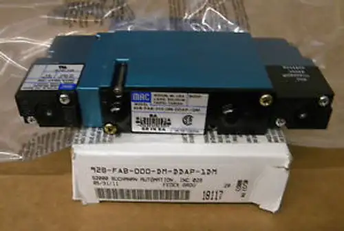 MAC 92B-FAB-000-DM-DDAP-1DM VALVE 92BFAB000DMDDAP1DM
