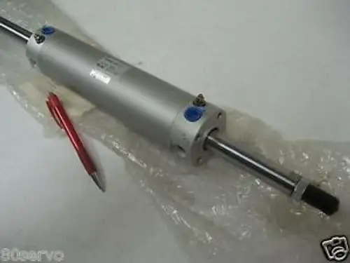 SMC PNEUMATIC CYLINDER STROKE: +/-6 DUAL ENDED # NCGWBA50-0600-XC37 BORE: 50MM