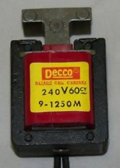 02-200 Decco AC Solenoid 240 Volt Coil Un