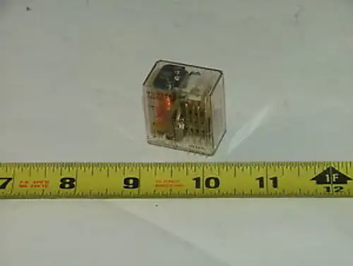 4PDT RELAYPOTTER&BURMFIELDR10-E1-X4-V18512VDC COIL5A@120VACBATCH 2