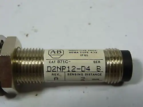 Allen Bradley D2Np12-D4 Proximity Sensor Switch