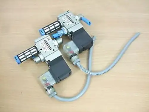 SMC SOLENOID VALVE EVP342-5YOB-02FA-Q QTY2