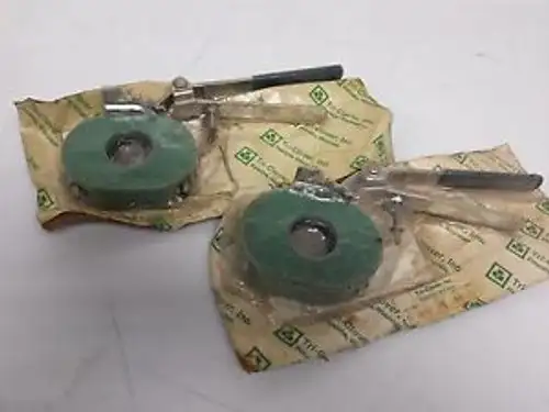 2 TRI-CLOVER A51L 1 1/2-E-A BUTTERFLY VALVE 51-SERIES