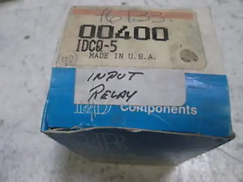 POTTER & BRUMFIELD IDCQ-5 RELAY