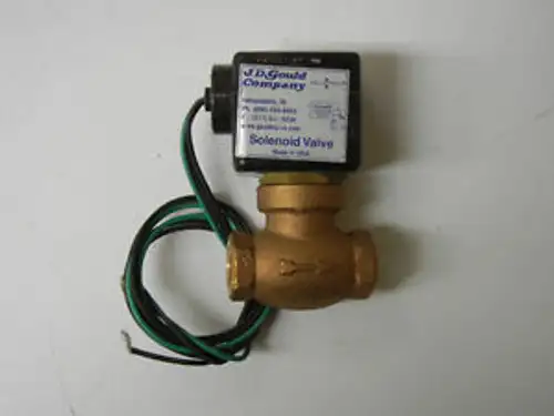 J.D Gould M4-3V Air & Water Solenoid Valve M43V