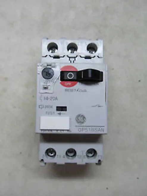 X5-11 1 GENERAL ELECTRIC GPS1BSAN MOTOR STARTER