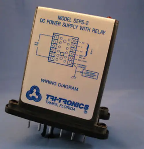 Tri-Tronics Power Supply w. Relay SEPS-2