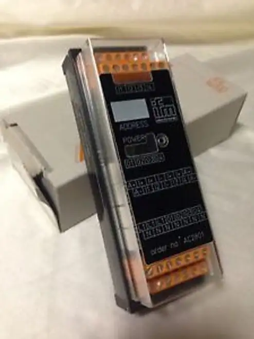 IFM AC2801 Input Output Module 4DI/4DO Efector PLC Automation Controls
