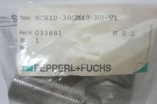 PEPPERL FUCHS NCB10-30GM40-N0-V1 INDUCTIVE SENSOR NCB1030GM40N0V1