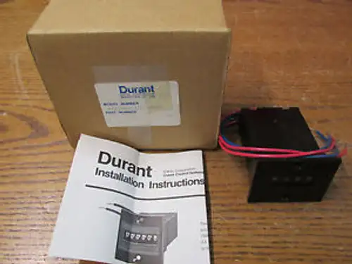 Durant Eaton 4Y-41484-406-ME-ER Electric Counter 120 Volts A/C 7 3.5W