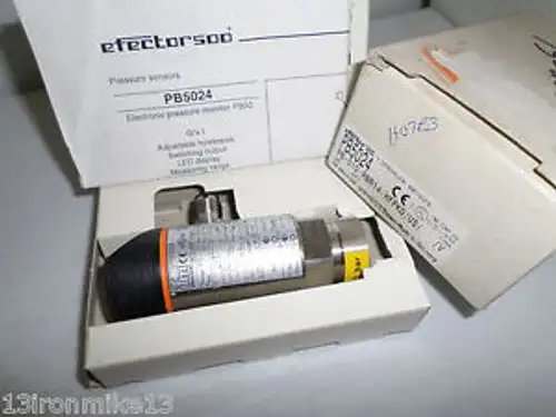 IFM EFFECTOR PB5024 PRESSURE SENSOR PB-010-RBR14-HFPKG/US