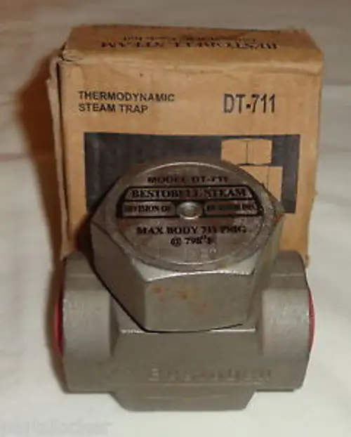 BESTOBELL DT-711 THERMODYNAMIC STEAM TRAP 1/2 NPT DT711