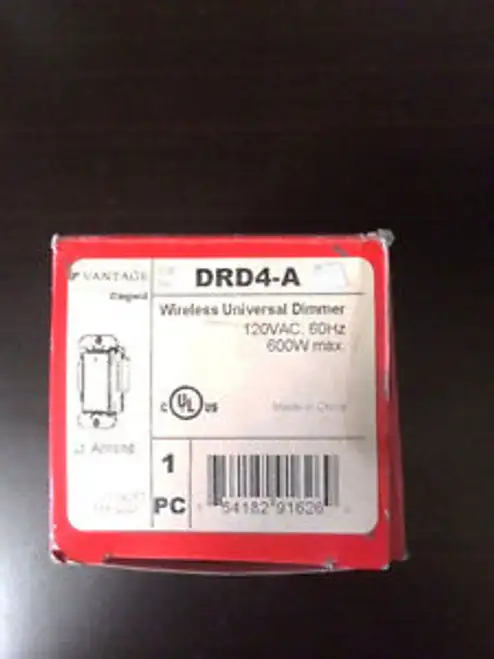 Vantage/Legrand DRD4-A (Wireless Dimmer 120VAC 60Hz - Lt Almond)