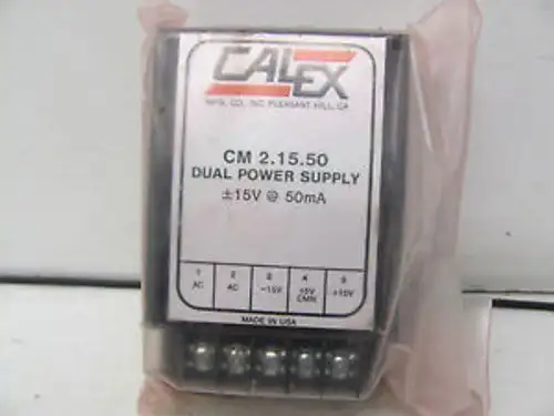 CALEX CM 2.15.50 POWER SUPPLY +/-15V@50MA OTHER