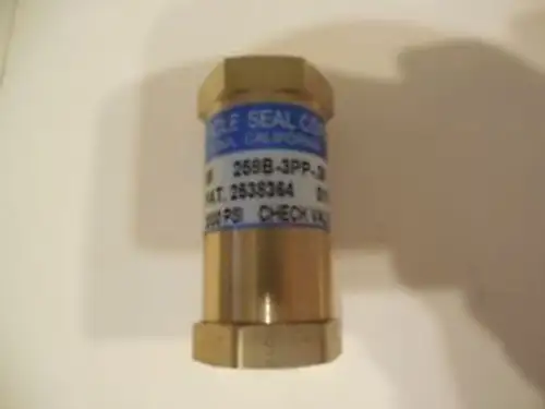 Circle Seal Corp Check Valve 3/8 NPT 259B-3PP.36 259B3PP36