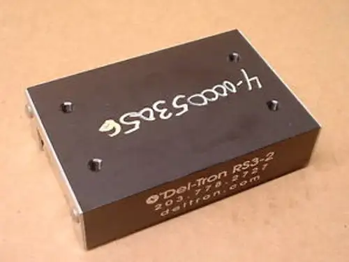Del-Tron RS3-2 Crossed Roller Slide Base