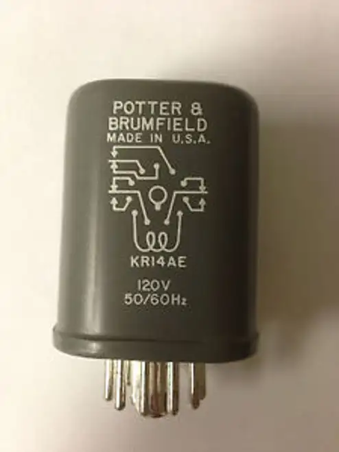KR14AE Potter Brumfield Relay 120VAC