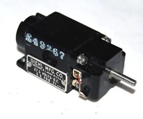 DIEHL MFG CO 27.5V DC MOTOR FD6-21 1428-10A