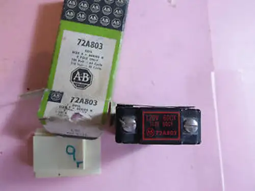 Allen Bradley Coil 72A8030 120V 60 Cy 110V 50 Cy Size 2 Ser K Dr1F-1