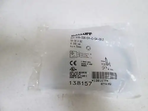 BALLUFF INDUCTIVE SENSOR BES 516-326-E4-C-S4-002 IN BAG
