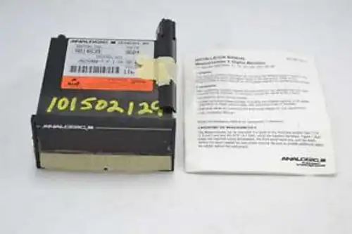 ANALOGIC AN25M00-T-P-1-XX-SR-X MEASUROMETER II DIGITAL METER 110V-AC B349045