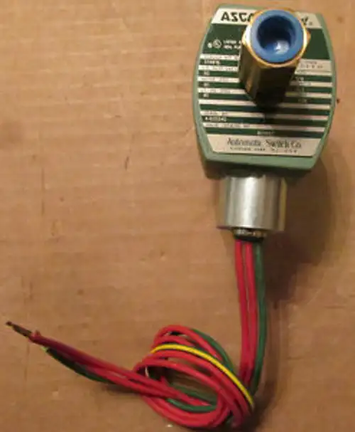 Asco 8314G7 Solenoid Valve 1/4 Inch 120 Volts 60 Hz 110 Volts 50 Hz
