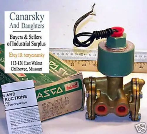 1 ASCO 831655 SOLENOID VALVE 4 1 NNB