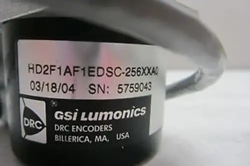 DRC HD2F1AF1EDSC-256XXA0 ENCODER GSI LUMONICS