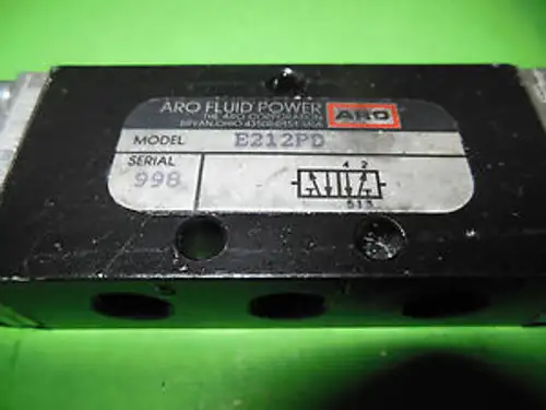 ARO E212PD 1/4 IN NPT PNEUMATIC VALVE BODY MANIFOLD