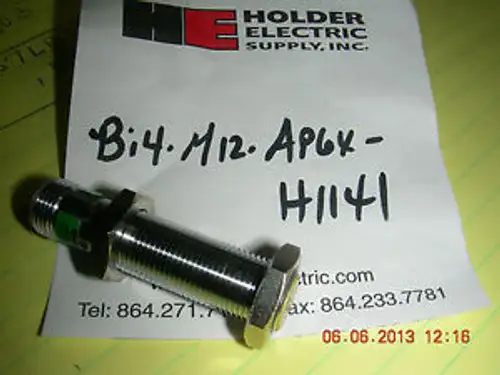 Turck Inductive proximity sensor pn: BI4-M12-AP6X-H1141