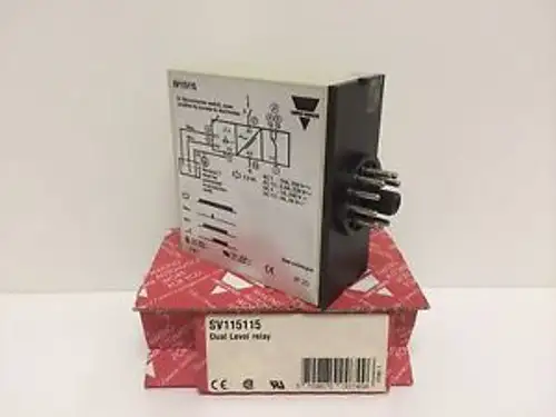 IN CARLO GAVAZZI COND. LIQUIDS DUAL LEVEL RELAY SV115115 3.5-25K OHM